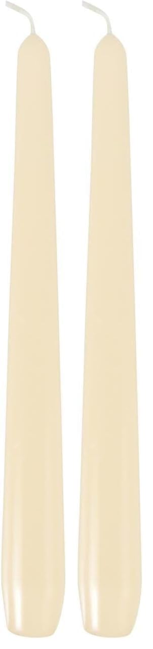 Papstar 50 Leuchterkerzen Ø 2.2 x 25 cm, champagner (Packung mit 2)