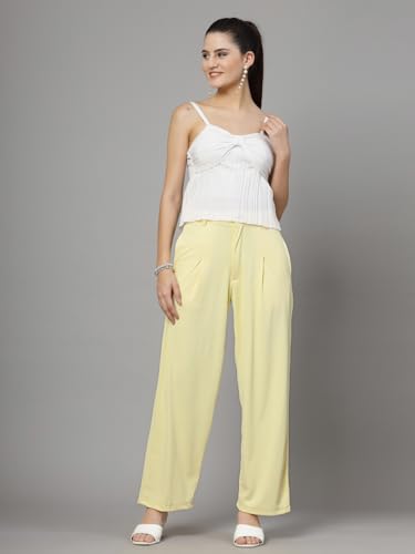 Image of UZARUS Women's Relax Fit Trouser 2 Pockets Baggy Pants