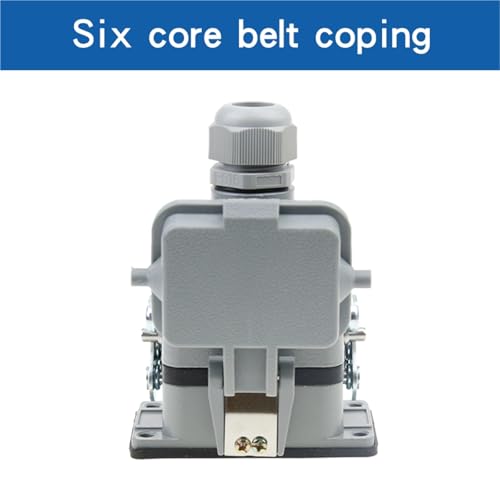 Base alta con cubierta protectora para conector de 6 pines contra cortocircuitos 3