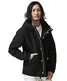 [ナノ・ユニバース] WEB限定》中綿ミリタリーフードブルゾン M ブラック