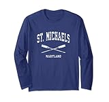 Photo Gallery st. michaels maryland vintage nautico incrociato remi maglia a manica Photo Gallery st. michaels maryland vintage nautico incrociato remi maglia a manica