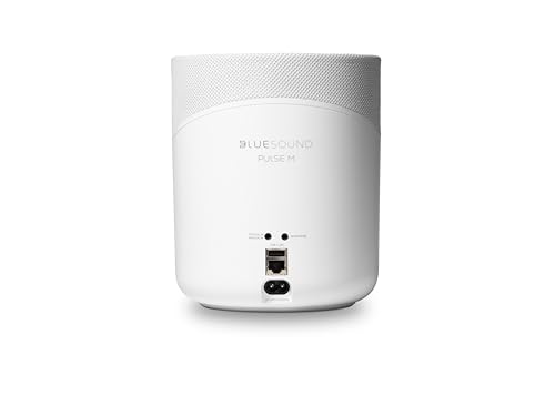 Image of Bluesound Pulse M Omni-Hybrid Wireless Music Streaming Speaker with Bluetooth - White - Compatible with Alexa and Siri