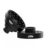 Cooboard CooCurls Hair Diffuser | Large Oval Collapsible Attachment for Hair Dryer for Salon Quality Curls at Home, Larger Size for Quicker Drying Time | NOT UNIVERSAL, Check Below for Sizing