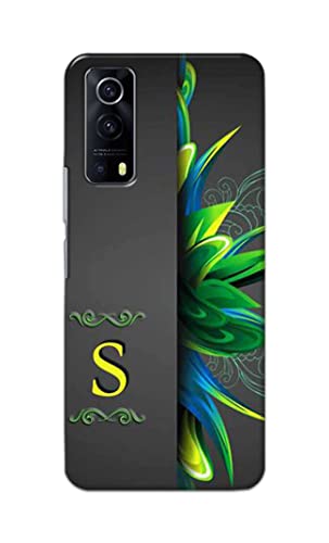 Image of Name II Initial II Letter Alphabet S Hard Back Case Cover for Vivo Y53S / IQOO Z3 Back Cover -(J5) VNS2222