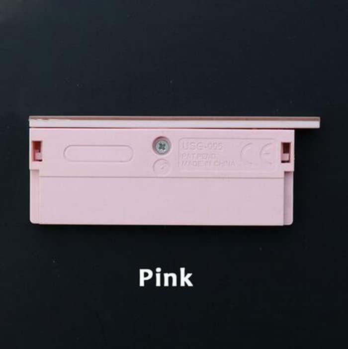 Image of Dust Proof Cover Case Card Slot Cover Cap Dust Plug Case for NDS Lite NDSL Console (Pink)
