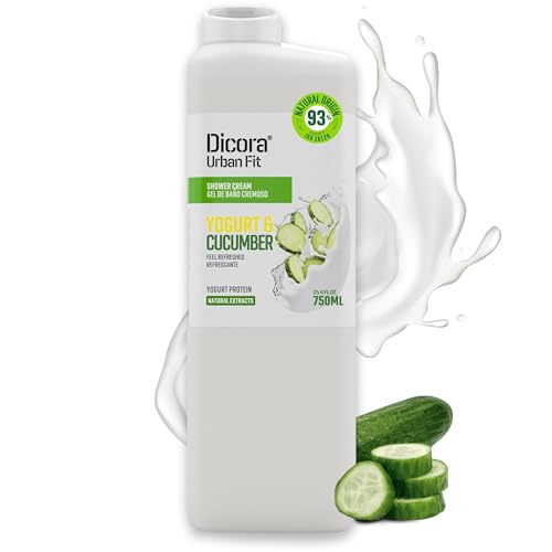 Dicora Urban Fit Gel De Baño Proteins Yogurt & Pepino 750 Ml