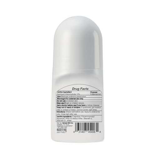 Zermat Status, Roll-On Deodorant, 24 h Antiperspirant, 2.5 Oz. image 4