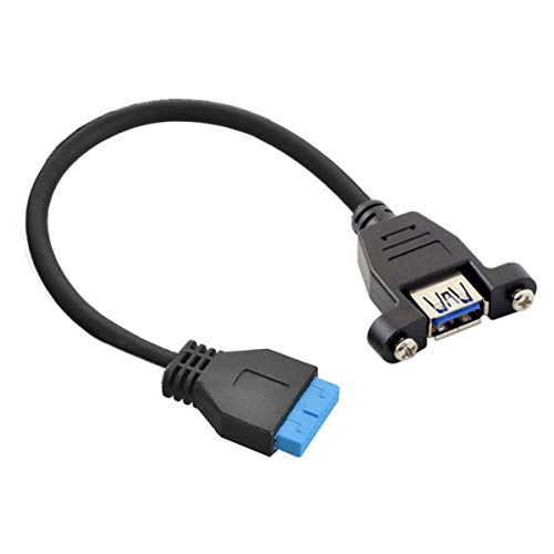 Cablecc - Cavo USB 3.0 con attacco a vite femmina