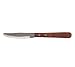 Update International SK-741 Pakka Steak Knife stainless steel with wooden handle