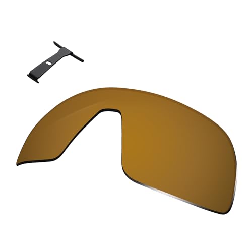 Image of 100% Precise-Fit Replacement Sunglass Lenses & Black Wicket for Oakley Sutro OO9406