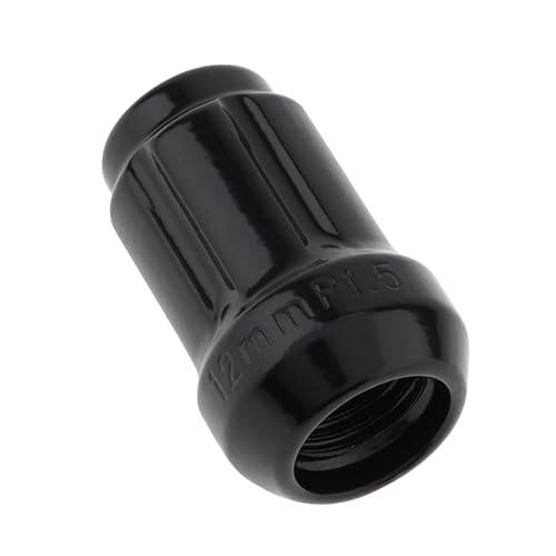 Image of M12x1.5 Lug Nuts, 20pcs Wheel Lug Nut Black, Spline Lug Nuts Fit for HR-V /Escape /Sierra /Civic /Accord /Element