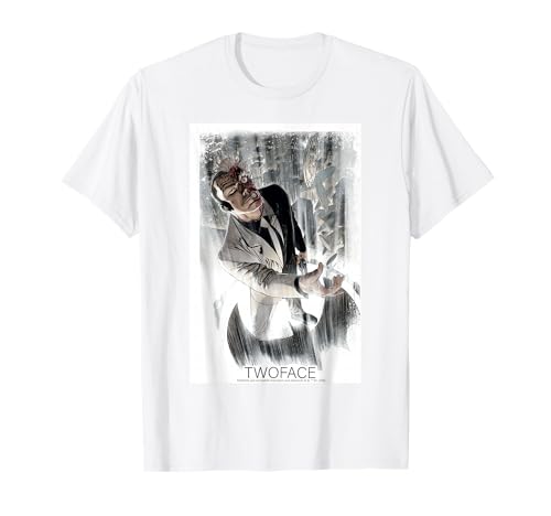 Image of Two-Face Portrait from Batman Gotham City Chaos T-Shirt