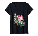 Photo Gallery donna albero di natale trattore axolotl occhiali da sole axolotls maglietta con collo a v Photo Gallery donna albero di natale trattore axolotl occhiali da sole axolotls maglietta con collo a v