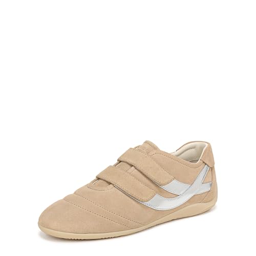 Vince Womens Sonic Trainer Slip On Shoes, Sand Trail/Silver, 5.5, Medium