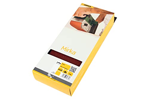 Mirka Red 3 pieces of fabric sanding belts 100x610mm / grit P40 / high-quality sanding belt for belt sanders/for sanding wood and metal - Image 2