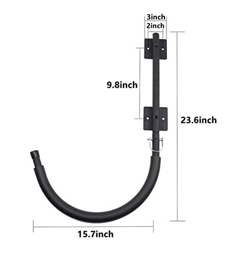 Mrhardware Kayak Wall Rack Canoe Hanging Wall Frame Canoeing Aquaplane Skis Indoor Storage Rack