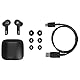 ASUS ROG Cetra True Wireless In-Ear Gaming Kopfhörer (aktive Geräuschunterdrückung (ANC), 27 Stunden Akkulaufzeit, kabelloses Laden, Touch-Steuerung, wasserdicht, schwarz)