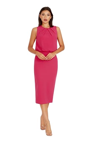 Dress the Population Women's Amada Sheath Midi Dress