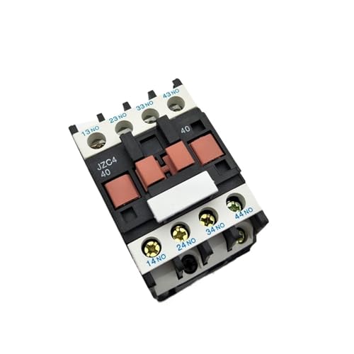 Relais de commande tripolaire JZC4-40 4NO pour armoire électrique - 4