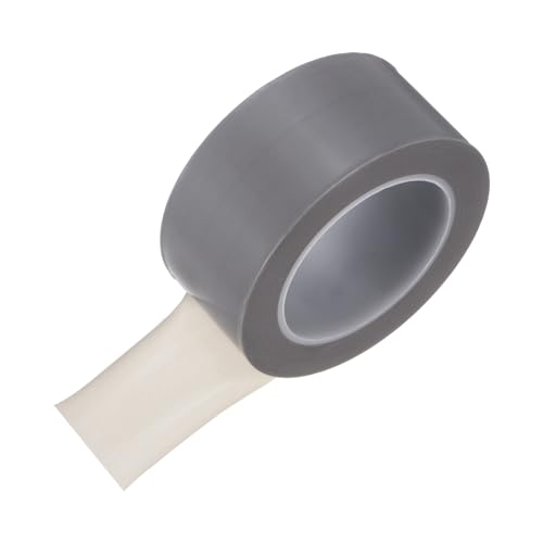Image of HARFINGTON Fabric PTFE Tape Roll, 2 inch x 108ft High Temperature PTFE Adhesive Tape 0.18mm Thickness for Vacuum Sealer Machine Hand Sealers, Grey