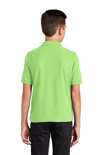 Port Authority Big boys' Youth Silk Touch Polo3