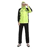 ★ 【Tela】: este impermeable está hecho de tela impermeable y transpirable, tiene una resistencia al desgaste al aire libre muy fuerte, resistencia a los arañazos y otras características, no es fácil dañar la ropa