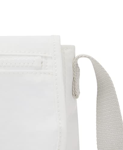 Kipling Womens Womenâ’s Sabian Bag, Lightweight Everyday Purse, Nylon Shoulder Crossbody Mini Bag, New Alabaster, 7.75 L X 5.75 H 3.25 D Us #TOP4