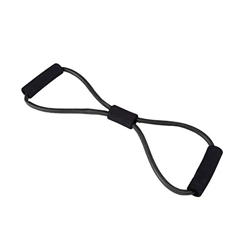 1 Yoga Resistance Bands Tube Workout Training 8 Word Chest Developer
