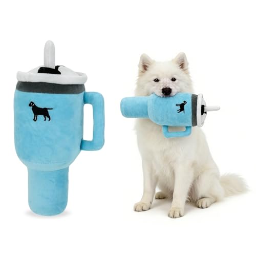 Juguete Mordible Sonoro Felpa para Perros Pequeños Mediano