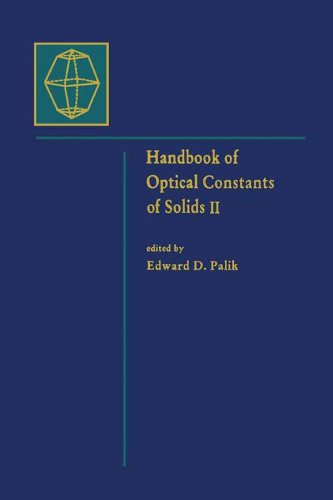 Handbook of Optical Constants of Solids: Volume 2