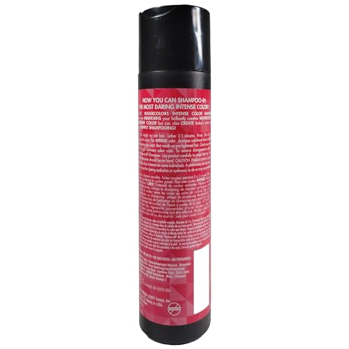 Watercolors WCIS-R Intense Semi Permanet Color Depositing Shampoo. Sulfate & Paraben Free To Maintain & Enhance Hair Color 8.5 Oz - Red thumb #7