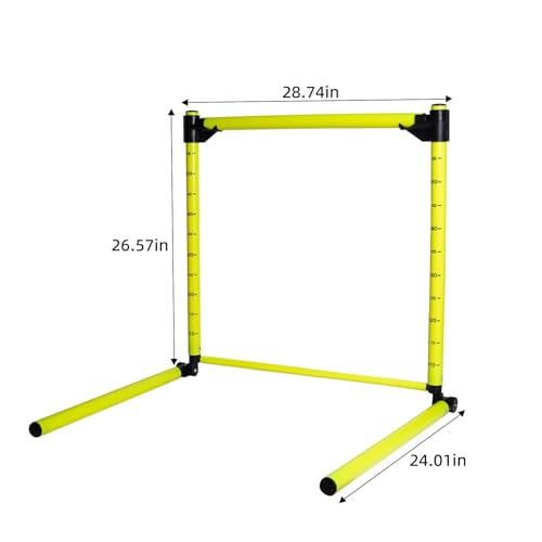 pindaprda Adjustable Hurdles with Scale - Detachable Agility Training Equipment for Track, Soccer & Football, Indoor & Outdoor Use, Ideal for Athletic Jumping & Speed Drills 1PC by pindaprda - Image 5