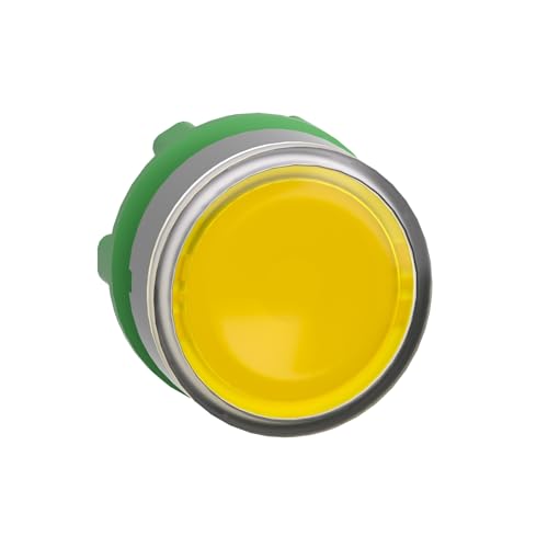 Cabeza pulsador LED amarillo para evitar fallos de activación 2