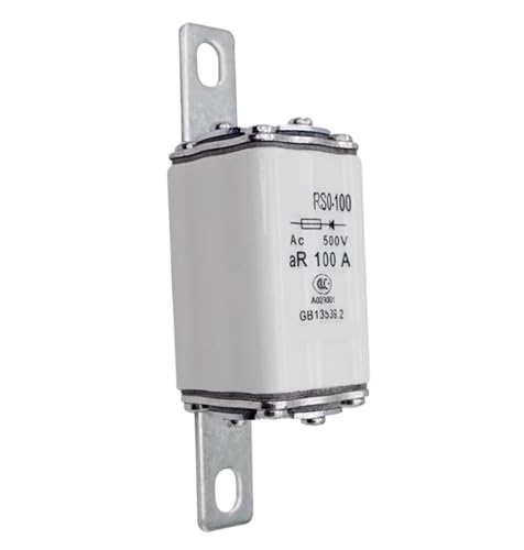 Fusible rápido semiconductor RS0-100 500V aR de 100A para sistemas eléctricos