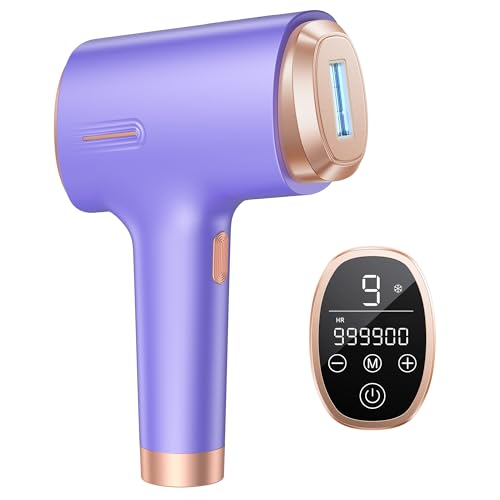 Image of Ubroo Laser Hair Removal for Women & Men, 45F Ice-Cooling Contact, Safe & Virtually Painless Alternative to Salon IPL Hair Removal Device, Long-Lasting Hair Removal from Home