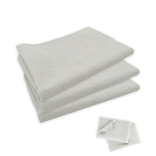 Eastrpupira 3 Pack 100% Pure Linen Towels