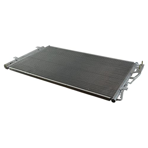Image of TRQ A /C Condenser and Receiver Drier Assembly Compatible with 2010-2012 Hyundai Santa Fe 2011-2015 Kia Sorento
