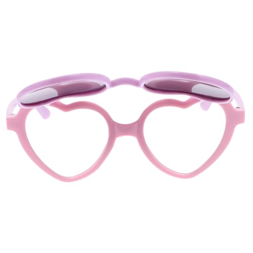 BESPORTBLE Cartoon Boys and Girls Sunglasses Heart Shaped Sun Glasses Boy Girl's Goggles up Glasses Sun Protection