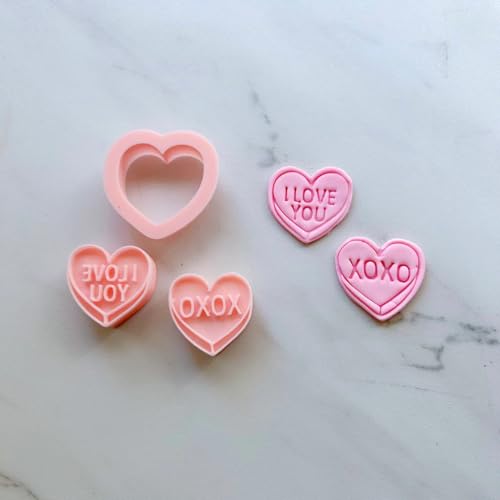 3D HEART EMBOSSER SET BY SAIDAS SWEETS