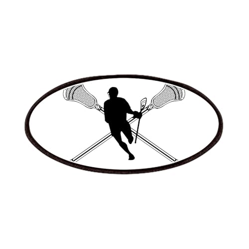 CafePress Lacrosse Attackman Patches 4