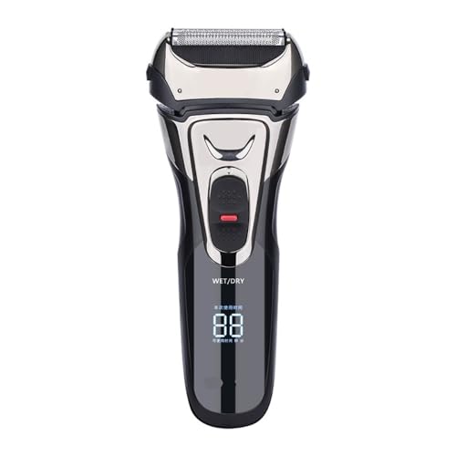 Rasoir électrique rechargeable doux pour les pores et à charge rapide