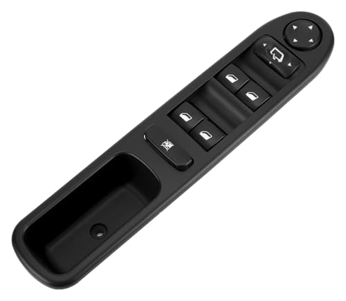 Bouton de commande de lève-vitre réactif Peugeot 307 bloc conducteur
