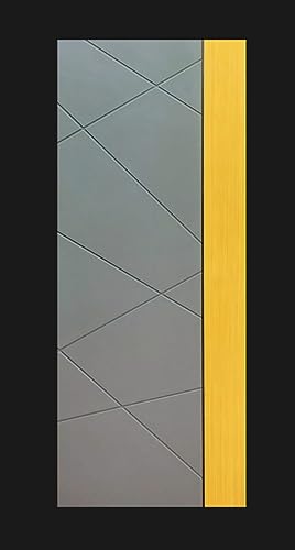 Image of FYBO TECH Waterproof Bathroom Door (Scarlet, 80 x 30)