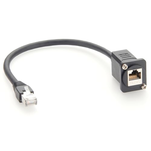 Cable Extensor RJ45 Panel CAT6A 0.3 m miniatura 2