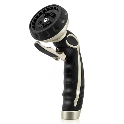 RESTMO Hose Nozzle with Easy Self-Lock Trigger