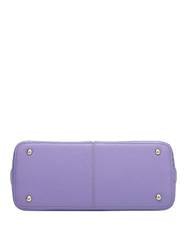 Image of Da Milano Women's Leather Sling Bag - Purple