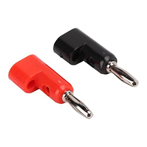5 pares de conectores banana 4mm rojo y negro miniatura 7