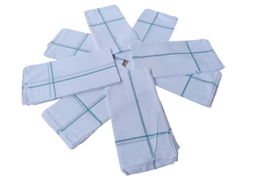 Men's White Cotton Handkerchiefs - Pack of 15 -Plain WHITE 21 * 21 inches XXL King Size. 100% Pure Cotton-image-19
