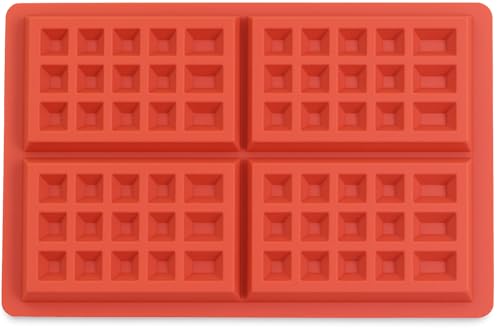Selecto Bake Silicone rectangulaire gaufres Pan gâteau moule de cuisson, gaufrier en Silicone antiadhésif moules de cuisson
