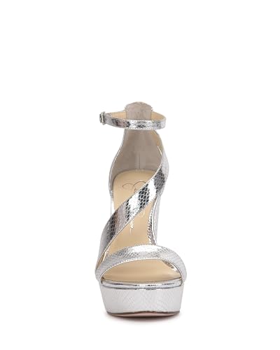 Jessica Simpson Womens Iley Faux Leather Ankle Strap Platform Sandals2